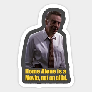 Lennie Briscoe - Jerry Orbach Quote Sticker